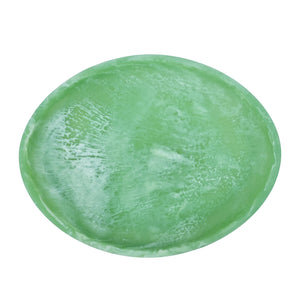 Dariah Resin Oval Tray 30.50x24.10x3.20cm Peppermint