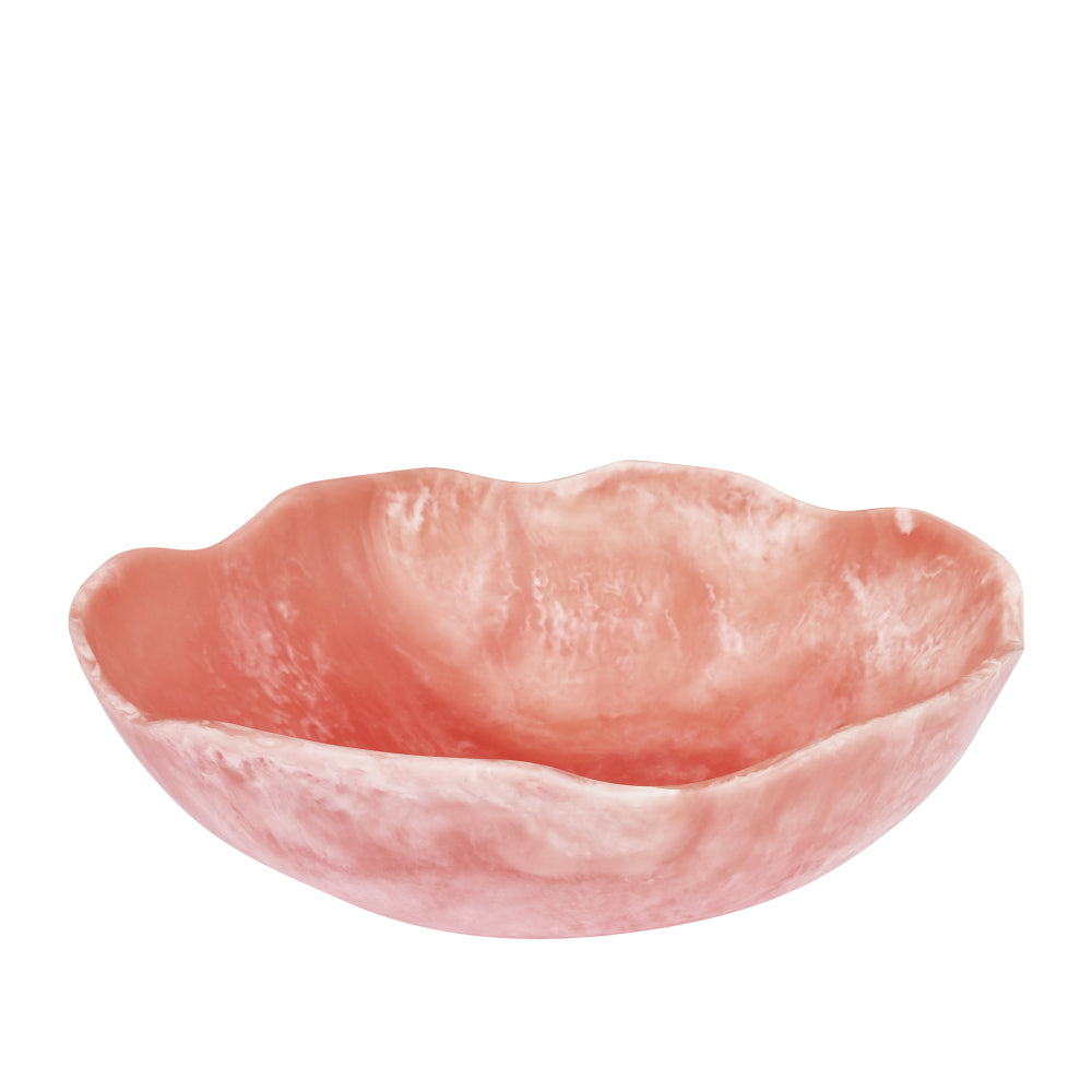 Dariah Resin Salad Bowl 30.50x30.50x8.90cm Bubblegum