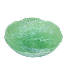 Load image into Gallery viewer, Dariah Resin Salad Bowl 30.50x30.50x8.90cm Peppermint
