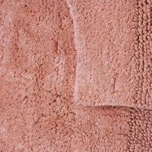 Load image into Gallery viewer, Dawson 2 Piece Bathmat Set 50x50cm &amp; 50x80cm Clay Pink
