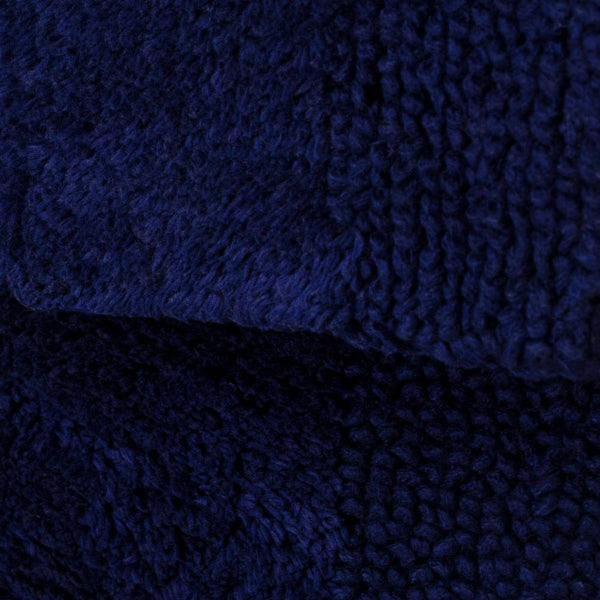 Dawson 2 Piece Bathmat Set 50x50cm & 50x80cm Navy