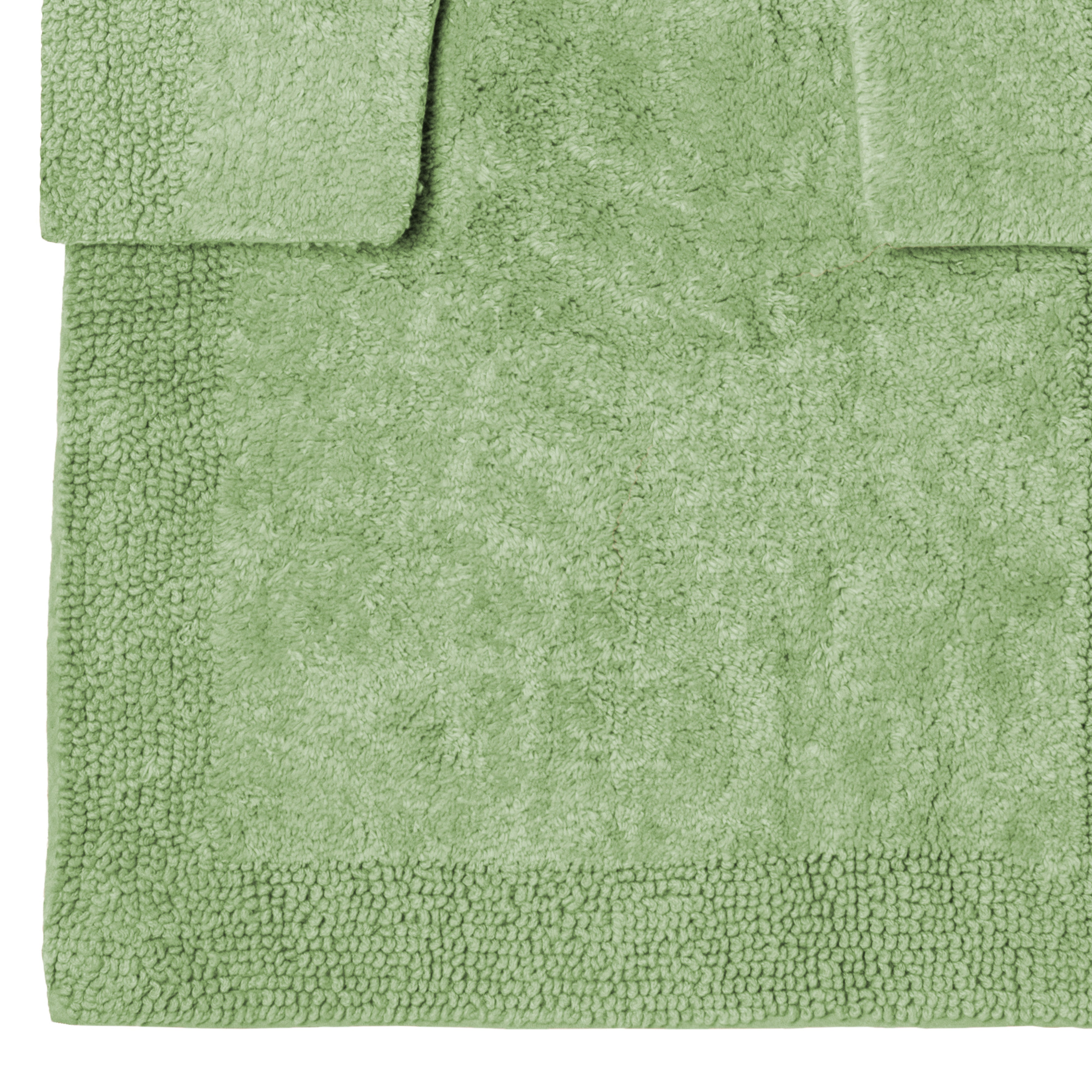 Dawson 2 Piece Bathmat Set 50x50cm & 50x80cm Seafoam