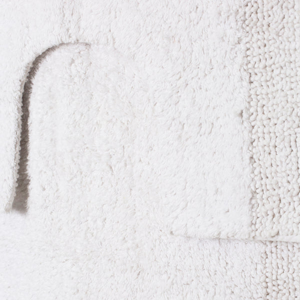 Dawson 2 Piece Bathmat Set 50x50cm & 50x80cm White