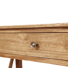 Load image into Gallery viewer, Devon 1 Drawer Console Table 80x30x75cm Oak; ETA Late March
