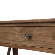 Load image into Gallery viewer, Devon 1 Drawer Console Table 80x30x75cm Walnut; ETA Mid May
