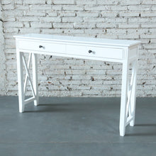 Load image into Gallery viewer, Devon 2 Drawer Console Table 120x30x80cm White; ETA Early July
