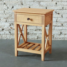 Load image into Gallery viewer, Devon Side/Bedside Table 40x30x55cm Oak
