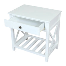 Load image into Gallery viewer, Devon Bedside Table 60x40x60cm White; ETA Mid May
