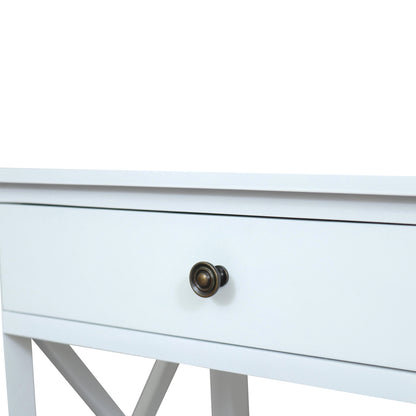 Devon Bedside Table 60x40x60cm White