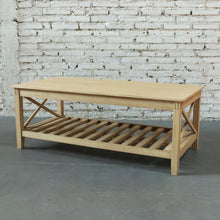 Load image into Gallery viewer, Devon Coffee Table with Shelf 120*60 Oak; ETA Early July
