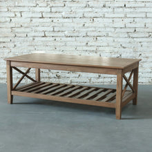 Load image into Gallery viewer, Devon Coffee Table with Shelf 120*60 Walnut; ETA Early July
