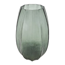 Load image into Gallery viewer, Diana Glass Vase Large 25x40cm Seaweed; ETA Mid April
