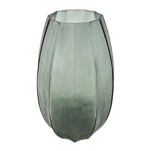 Diana Glass Vase Large 25x40cm Seaweed; ETA Mid April