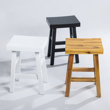 Load image into Gallery viewer, Dylan Wooden Stool 29x35x51cm Oak
