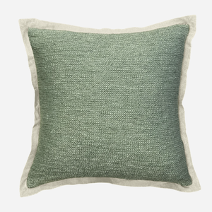 Elara Cushion 50x50x0.5cm Sage; ETA Early October