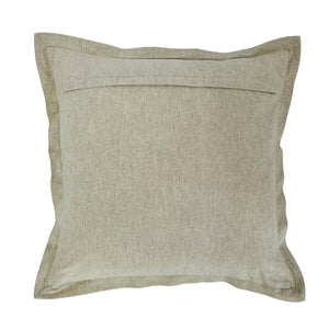 Elara Cushion 50x50x0.5cm Ivory Glow; ETA Early October