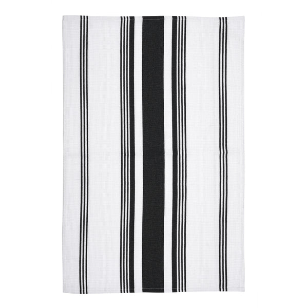 Eleanor 6 pack Tea Towel 50x70cm Black; ETA Early January