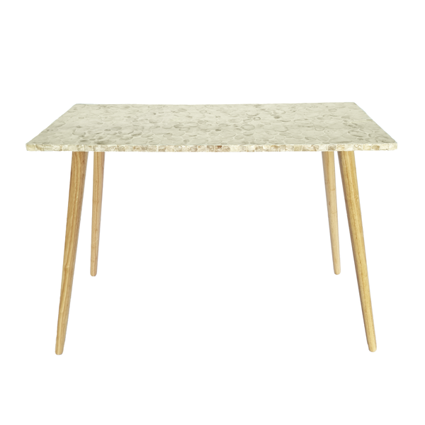 Elodie Pearl Console Table 93x40x73cm Natural; ETA Mid Septemeber