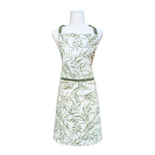 Load image into Gallery viewer, Eucalyptus Apron 83x68cm Ivory &amp; Forest; ETA Mid December
