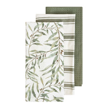 Load image into Gallery viewer, Eucalyptus Tea Towel 3pk 50x70cm Forest Multi; ETA Early December
