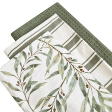 Load image into Gallery viewer, Eucalyptus Tea Towel 3pk 50x70cm Forest Multi; ETA Early December
