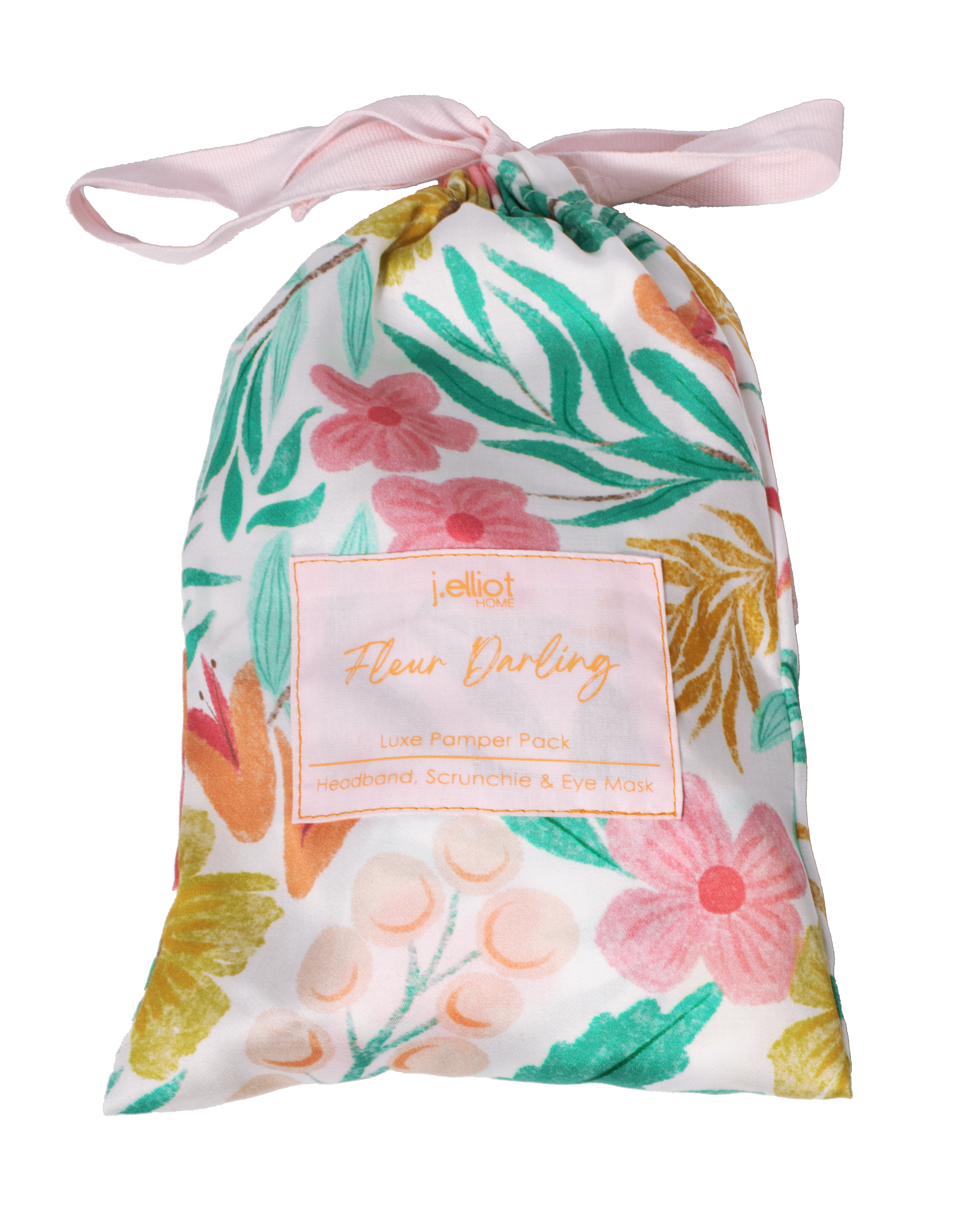 Fleur Darling Eyemask, Scrunchie and Headband Pamper Pack
