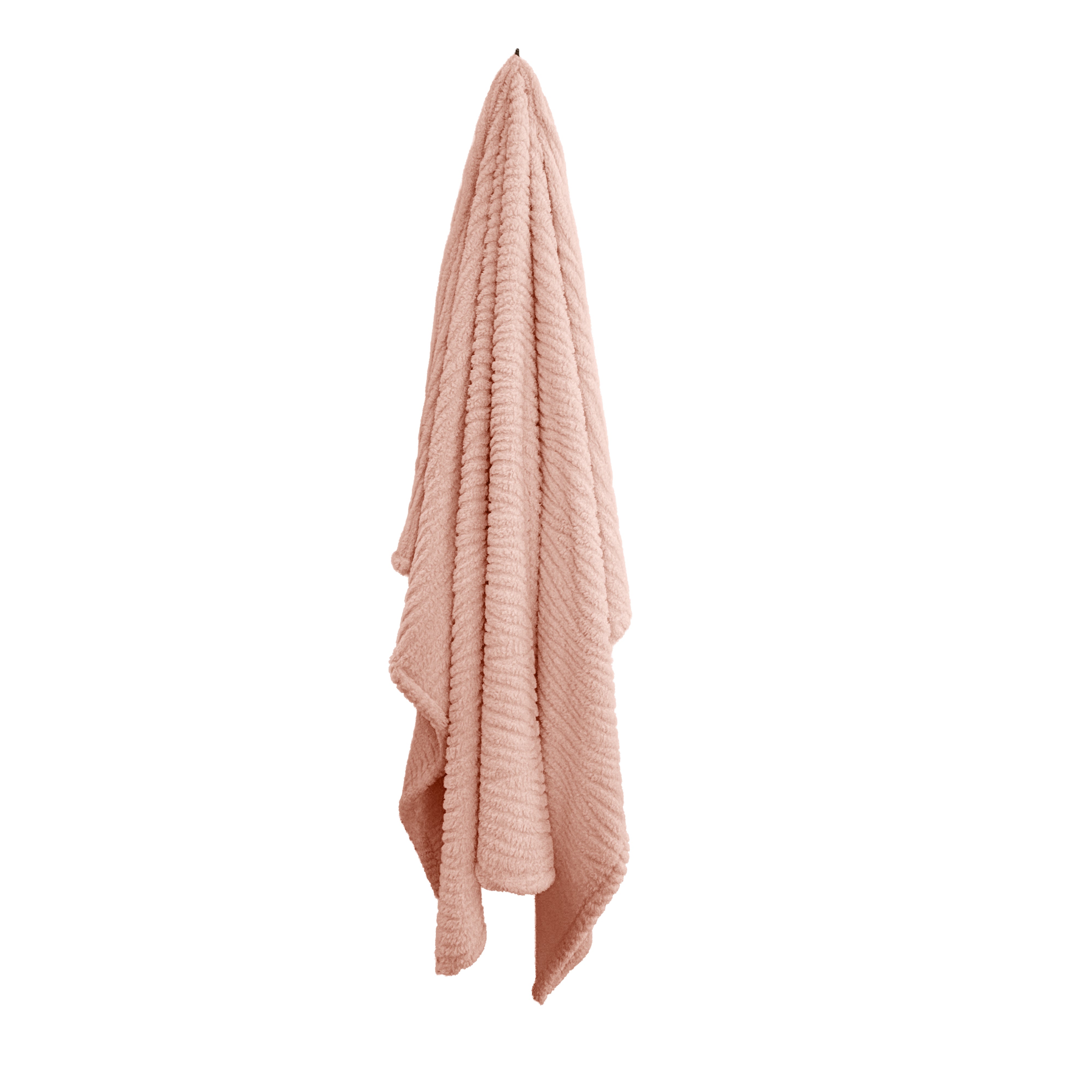 Fleur Darling Fluffy Blanket 130x180cm Soft Pink