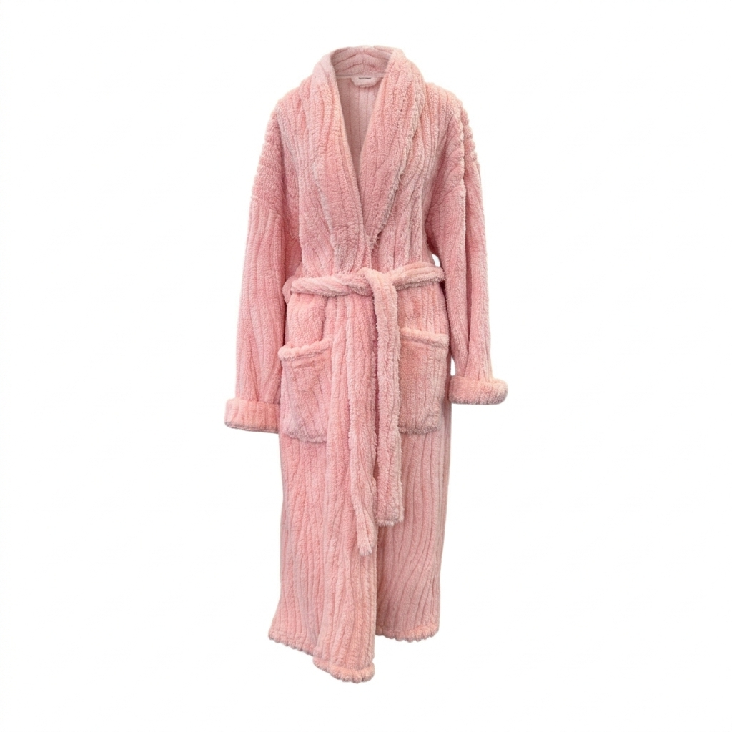 Fleur Darling Fluffy Robe 44x36x63cm Soft Pink