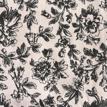 Floral Sonata 2pk Tea Towel Set 50x70cm Charcoal