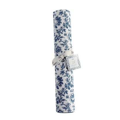 Floral Sonata Reversible Runner 40x180cm Blue
