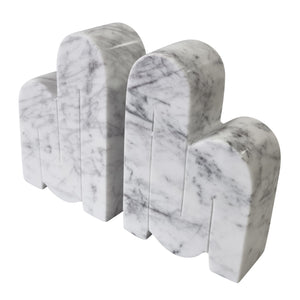 Foster Set of 2 Bookends 11.5x5x16.5cm Marble; ETA Mid April