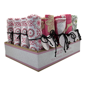 Geobloom Set of 20 Tea Towel 50x70x0.2cm Multi; ETA Early October