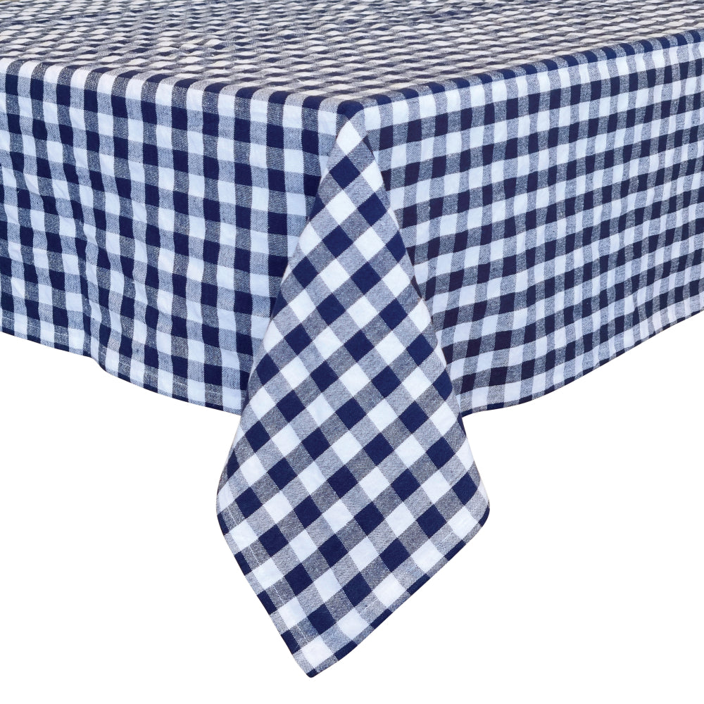 Ginny Rectangle Tablecloth 150x300cm Navy