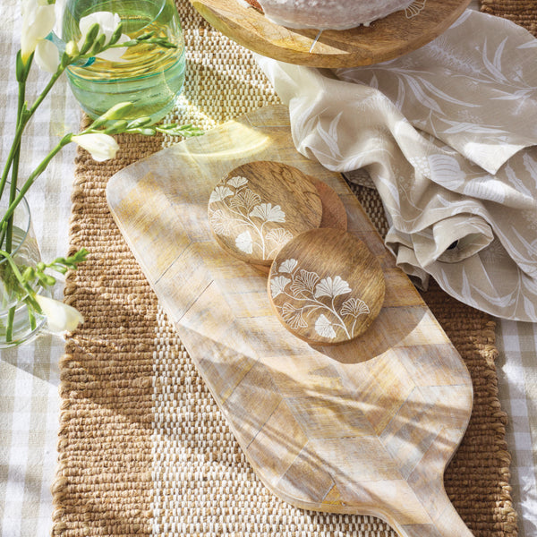Harrington Serving Board 50x20cm Whitewash