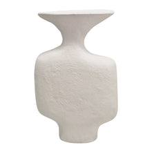 Load image into Gallery viewer, Heather Irregular Vase Large 18x7x29cm White
