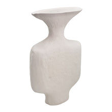 Load image into Gallery viewer, Heather Irregular Vase Large 18x7x29cm White
