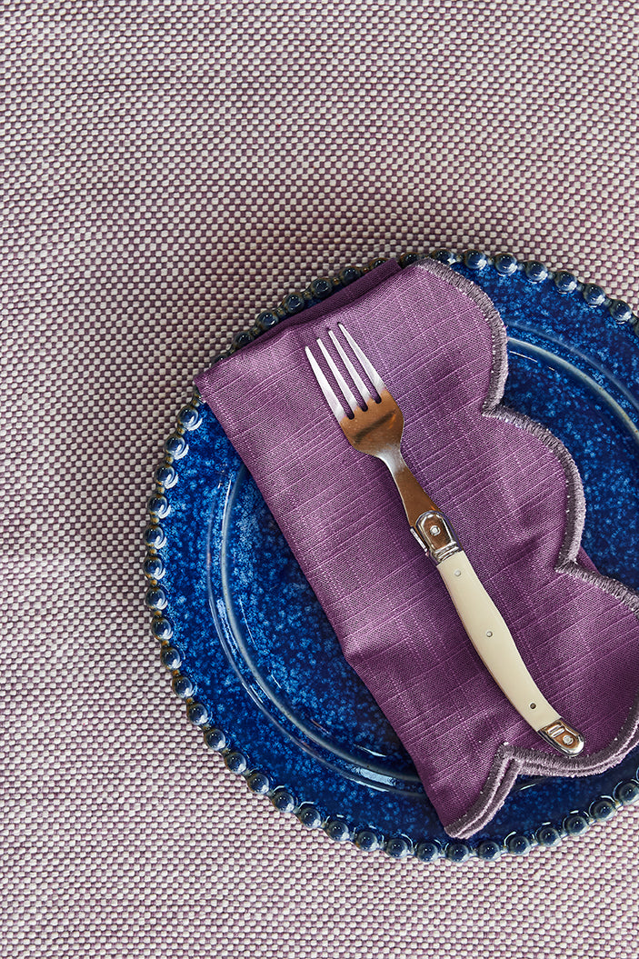 Heureuse Placemat Set of 4 33x48x1cm Purple