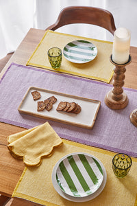 Heureuse Placemat Set of 4 33x48x1cm Yellow; ETA Early October