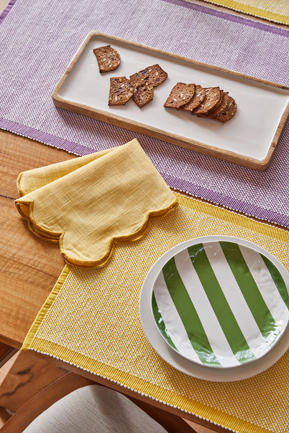 Heureuse Table Runner 180x40x0.2cm Yellow