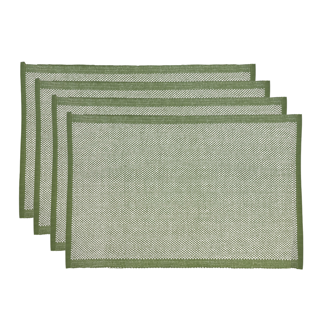 Heureuse Placemat Set of 4 33x48x1cm Green; ETA Early October