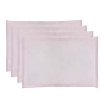 Load image into Gallery viewer, Heureuse Placemat Set of 4 33x48x1cm Pink; ETA Early October
