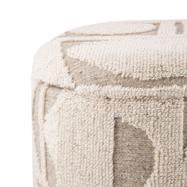 Justin Storage Ottoman 40x40x45cm Natural