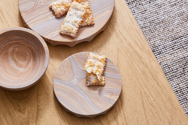 Riley Tray Small 20x20x2.5cm Rainbow Sandstone