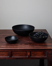 Load image into Gallery viewer, Spencer Decorative Bowl Small 20x7cm Black; ETA Mid April
