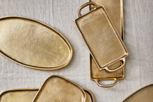 Load image into Gallery viewer, Apollo Oval Tray Small 37x19.5x1.5cm Gold; ETA Mid April
