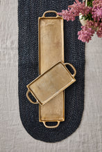 Load image into Gallery viewer, Madden Jute Runner Oval 37x180cm Black; ETA Mid April
