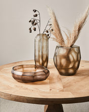 Load image into Gallery viewer, Sebastion Glass Bowl 39x11.5cm Smoke
