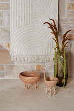 Load image into Gallery viewer, Mara Round Bowl with Legs 18x17x13cm Terracotta; ETA Mid Septemeber
