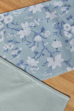 Load image into Gallery viewer, Nordhem Placemat Set of 4 33x48x0.2cm Blue Grey Floral Multi; ETA Early October
