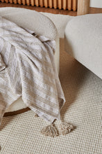 Load image into Gallery viewer, Meadow Throw 130x170x0.7cm Ivory; ETA Early October
